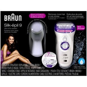 Braun Epilator Silk-epil 9 9-579, Facial Brush